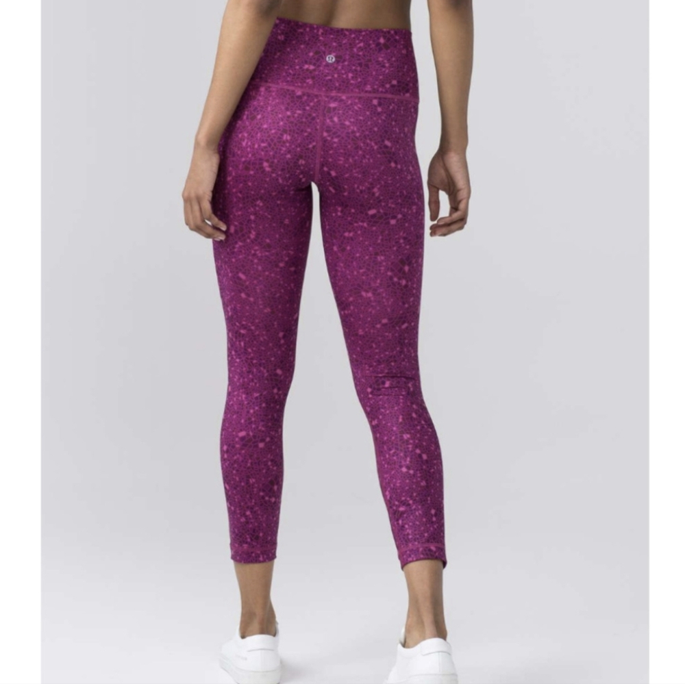 Lululemon High Times Pant (Full-On Luxtreme)Paradise Geo Regal Plum Multi